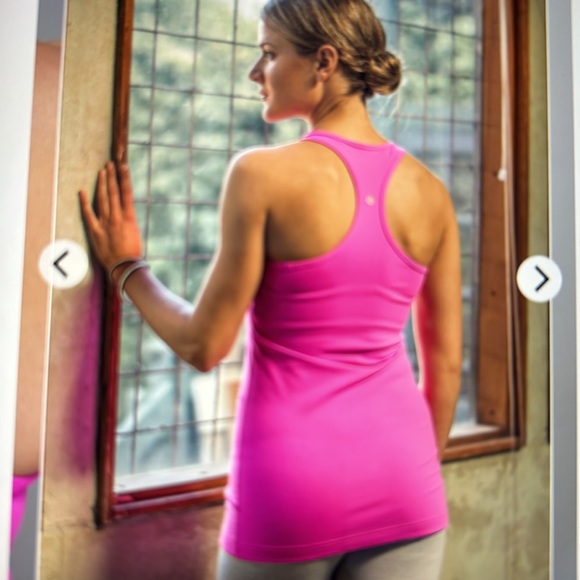 lululemon athletica Tops - Lululemon Cool Racerback in “Pow Pink Light”, 4